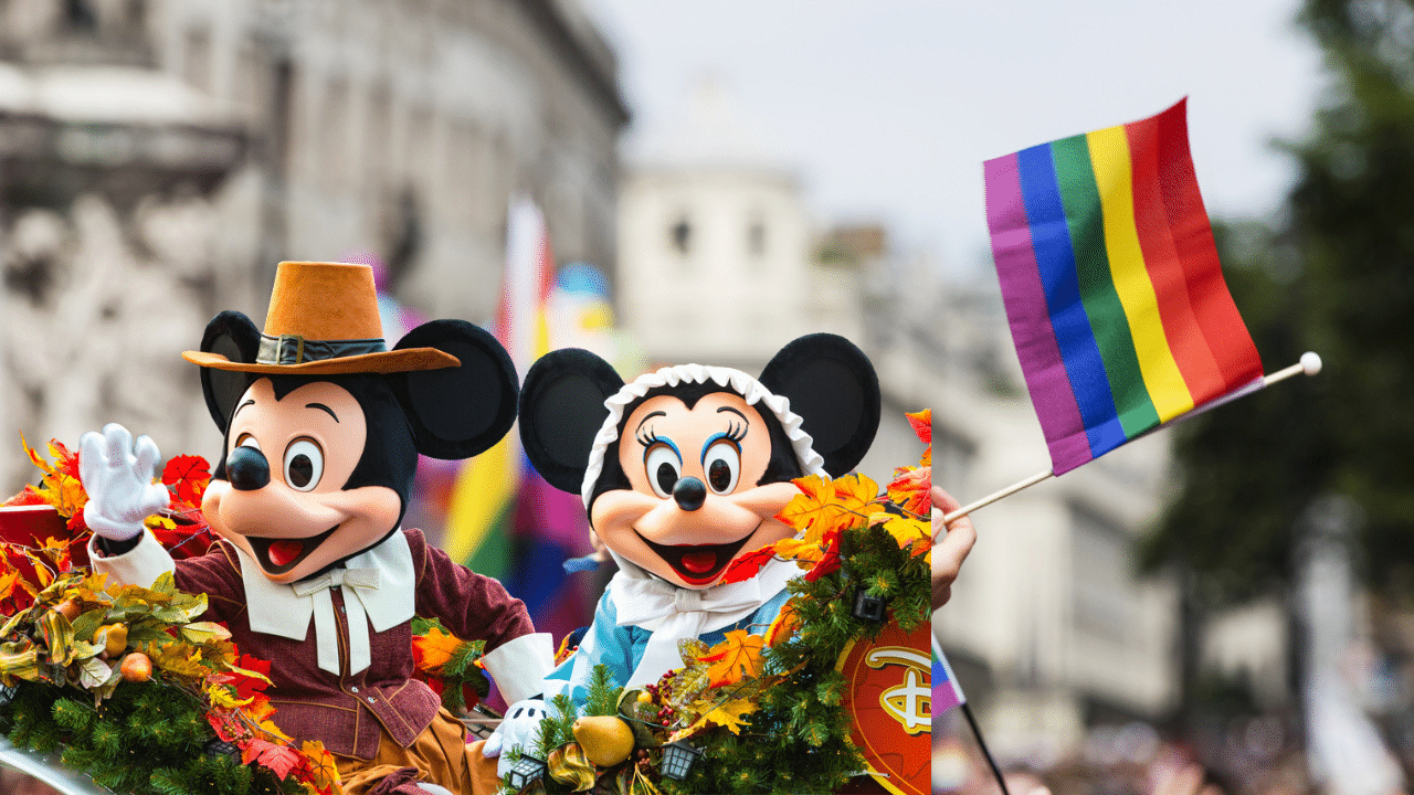 Disneyland launches its first ever ‘Pride Nite’ where Mickey and Minnie Mouse will be dressed in rainbow costumes