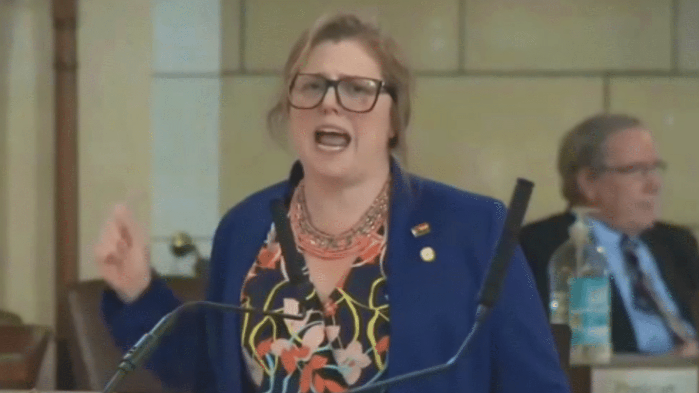 (WATCH) Nebraska senator flips out and begins screaming ‘we need trans people’