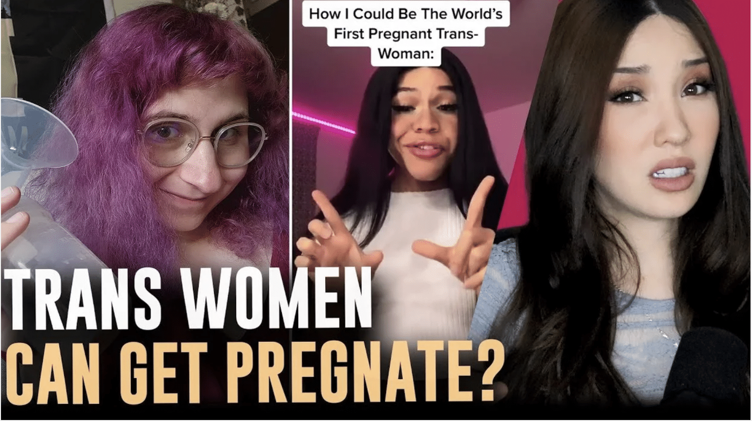 (WATCH) Transgender says he’s a biological male able to induce lactation and plans to breastfeed a child
