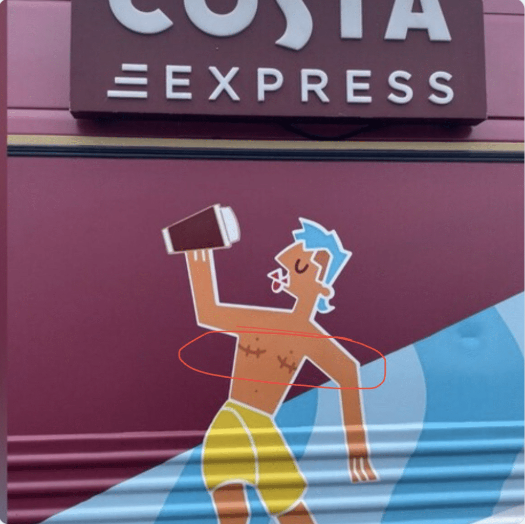 Popular coffee brand promotes image of post-op trans man: ‘Glorification of breast mutilation’