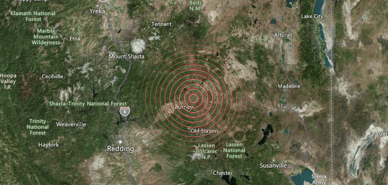 Magnitude 5.0 earthquake jolts Northern California
