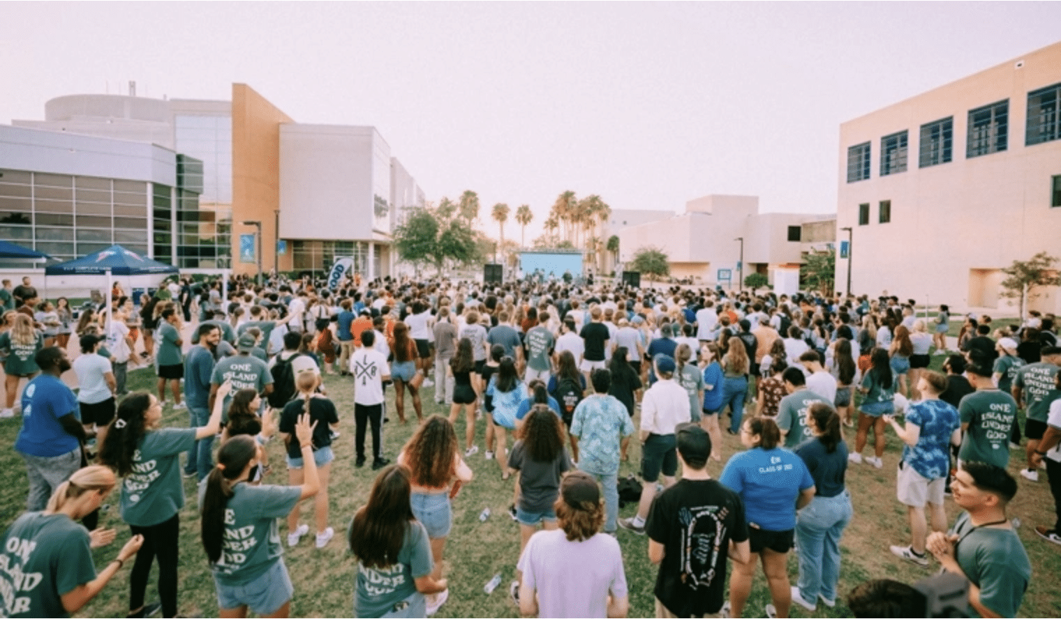 Thousands of students across multiple campuses are being saved and baptized