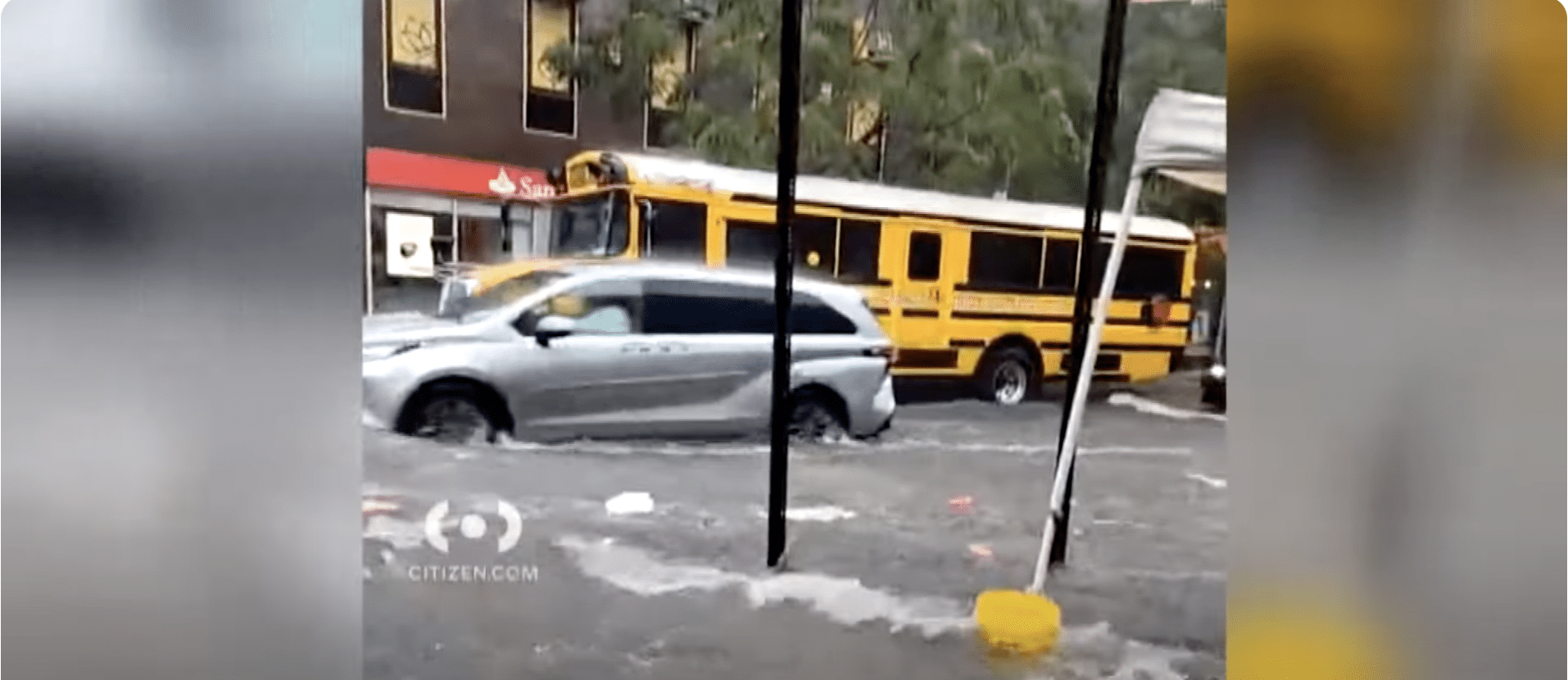 (WATCH) Catastrophic flooding strikes NY City, Most rain in decades