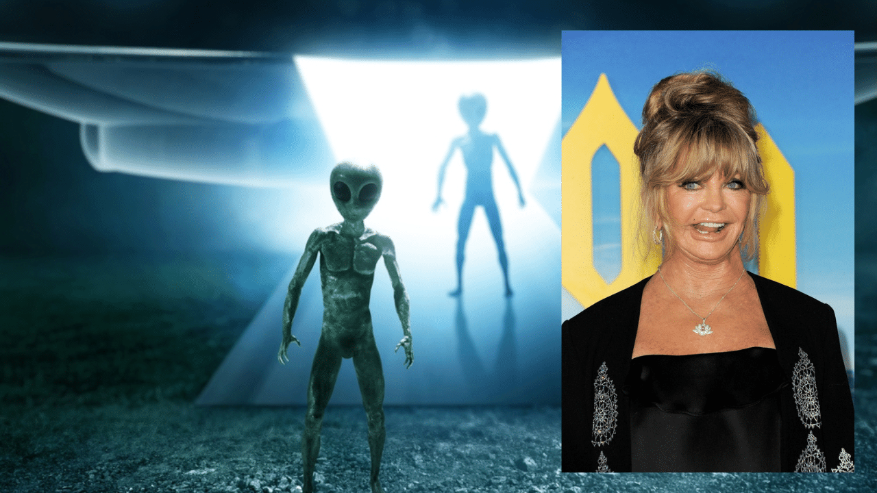 Goldie Hawn claims she had an “Alien Encounter”, Touched her face and felt like the “Finger of God”