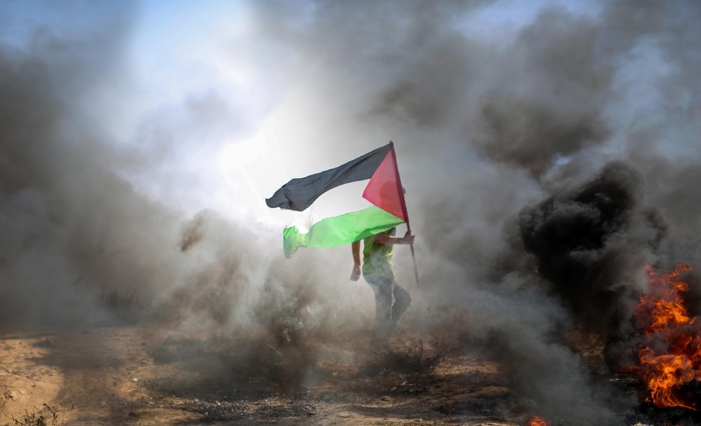 Did you know that the four horsemen of the Apocalypse are the same colors as the Palestinian Flag?