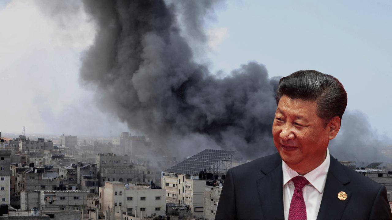 China is trying to broker a “peace treaty” in the Mideast