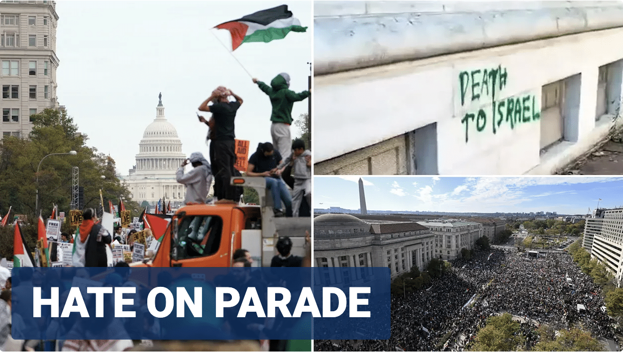 TIPPING POINT: Calls for violence against Jews rock DC amid massive pro-Palestinian protest