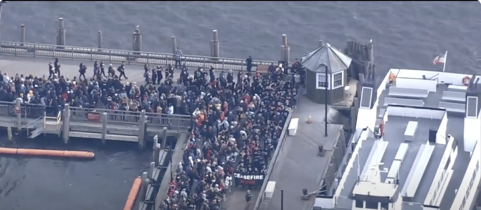 Statue of Liberty forced to shut down in NY City by protesters calling for Gaza Cease-fire