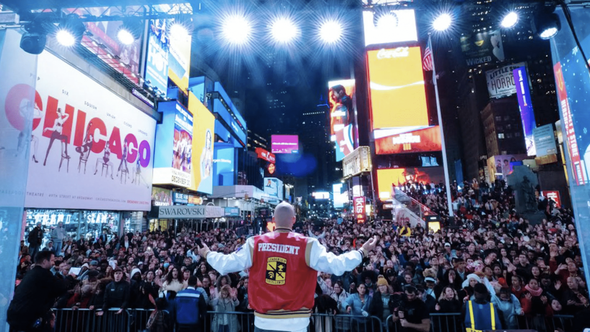 Hundreds flocked to NYC’s Times Square to worship Jesus, spread salvation and experience deliverance