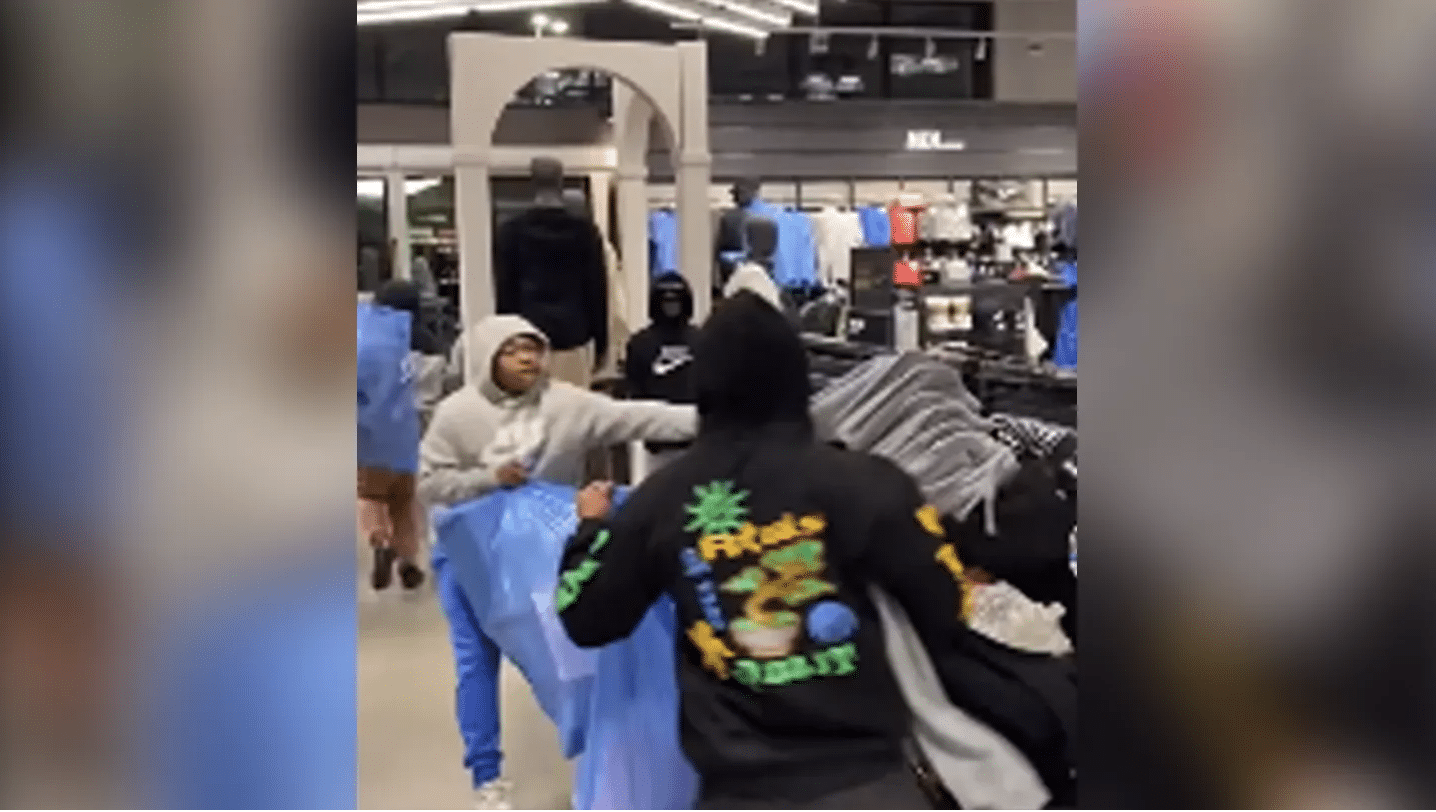 Masked flash mob ransacks Nike, stealing thousands worth of merchandise in LA
