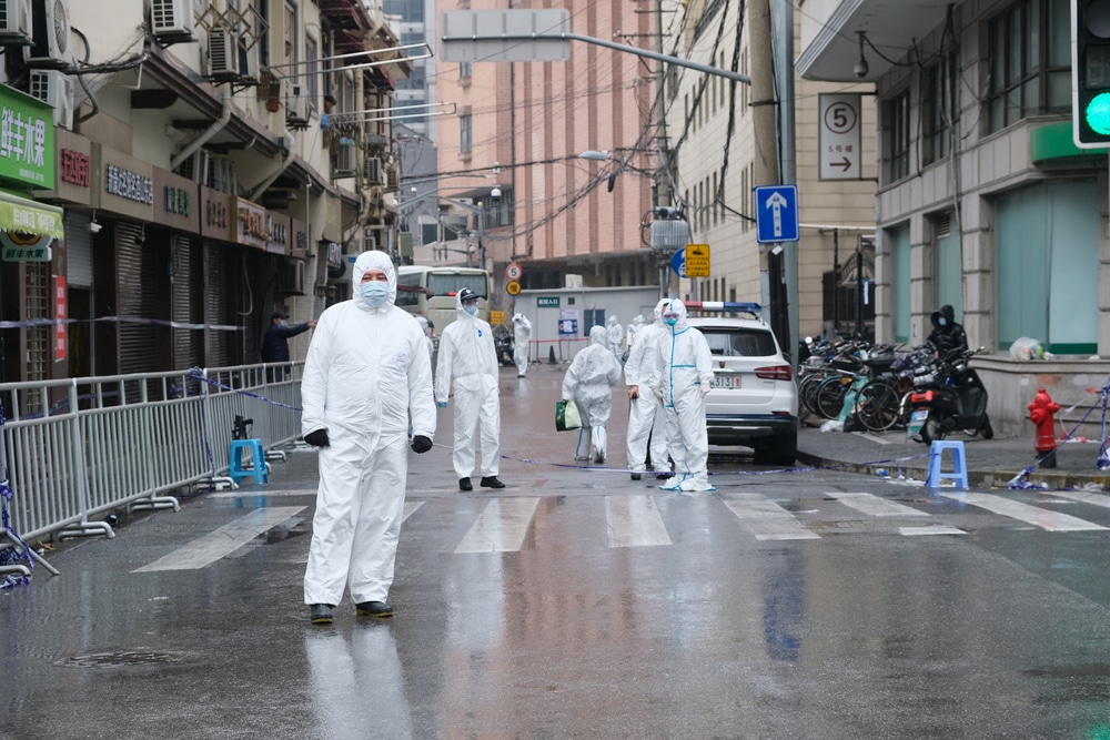 China dispatches hazmat workers seen disinfecting streets reminiscent of Covid outbreak