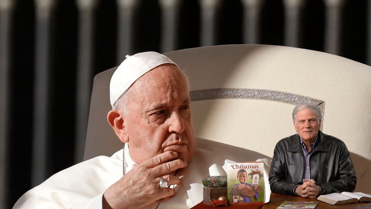 Franklin Graham says Pope Francis doesn’t have the right to bless ‘what God calls sin’