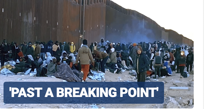 Arizona border crossing overrun by massive surge of adult male migrants from across globe