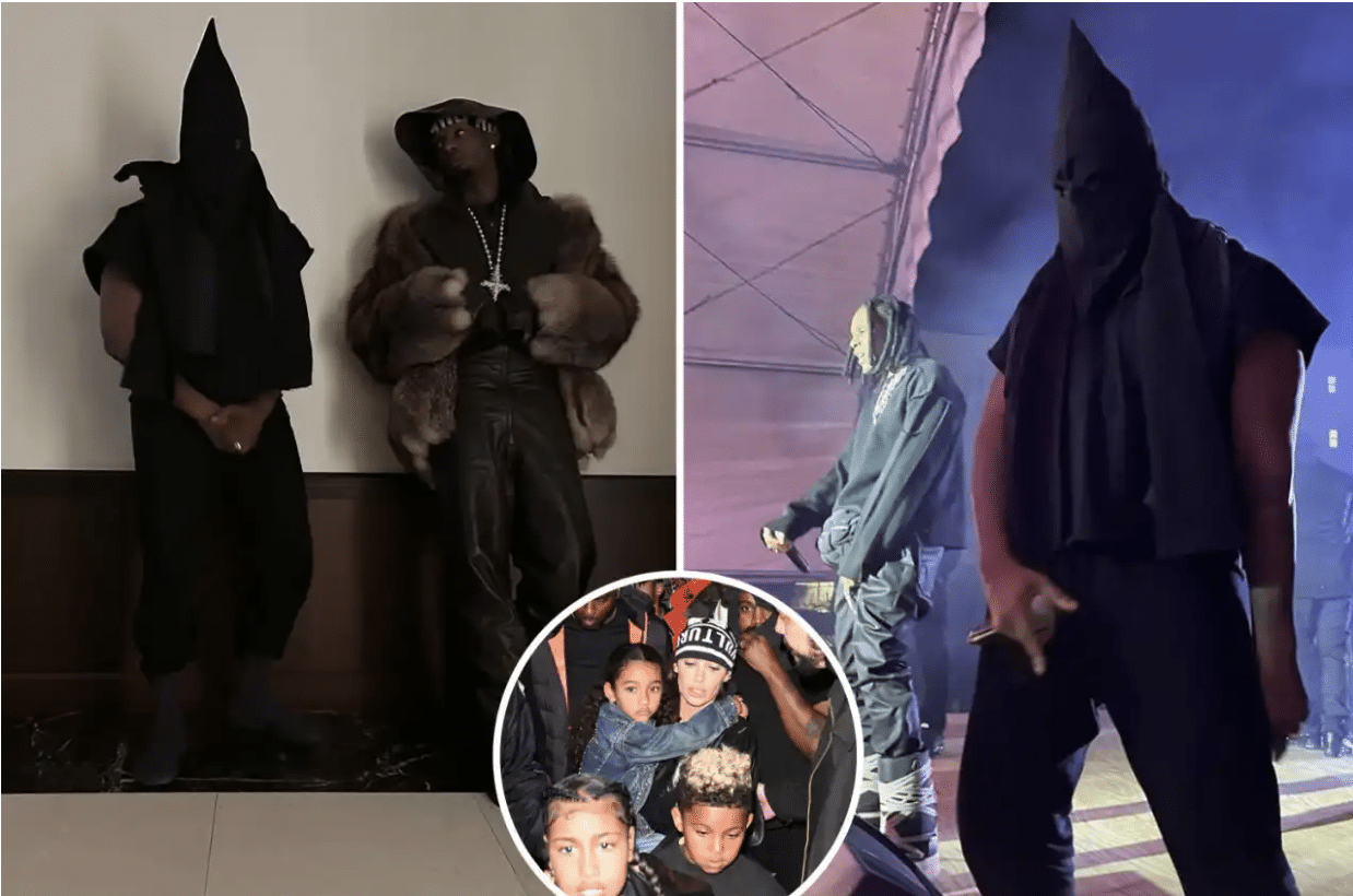 Kanye West defends Anti Semitism in his new song, Wears black KKK hood in Miami