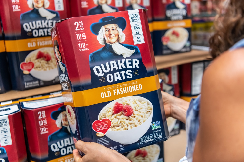 Quaker Oats has just recalled more than 40 kinds of granola bars, snacks, and cereals Nationwide