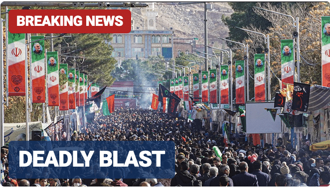 At least 73 killed, 170 injured in explosions near grave of General Qassem Soleimani in Iran