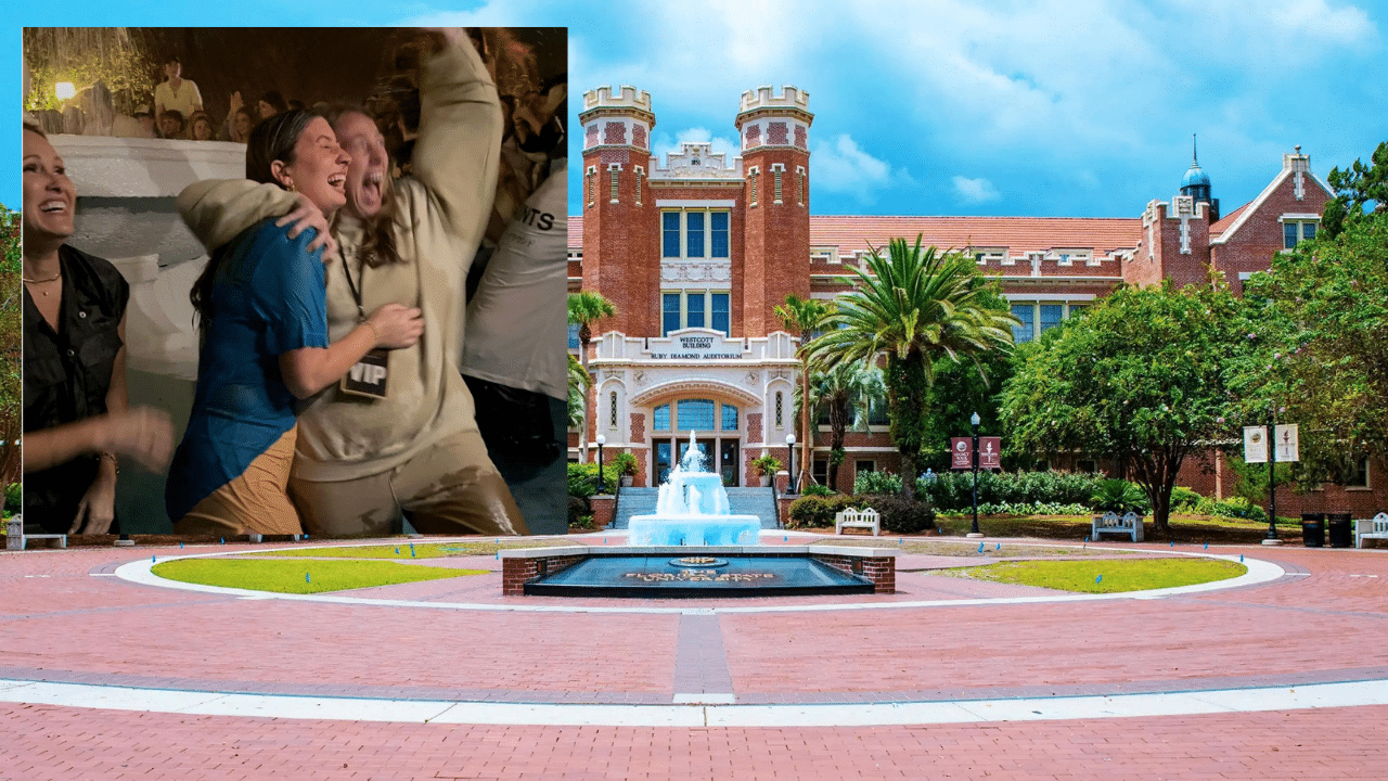 Revival breaks out at Florida State University in Tallahassee, FL, Hundreds get baptized in fountain