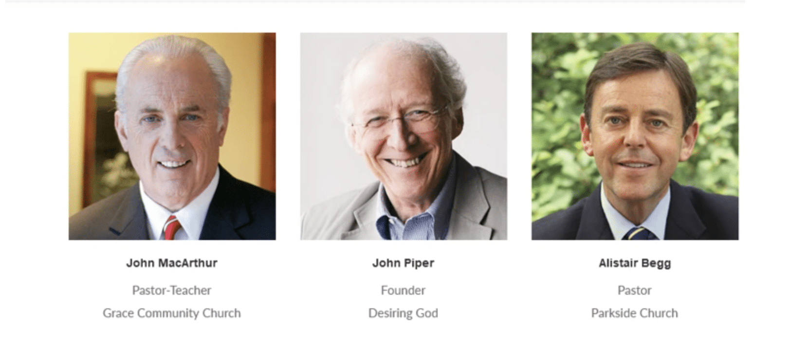 John MacArthur’s “Shepherd’s Conference” removes Alistair Begg from speakers’ lineup