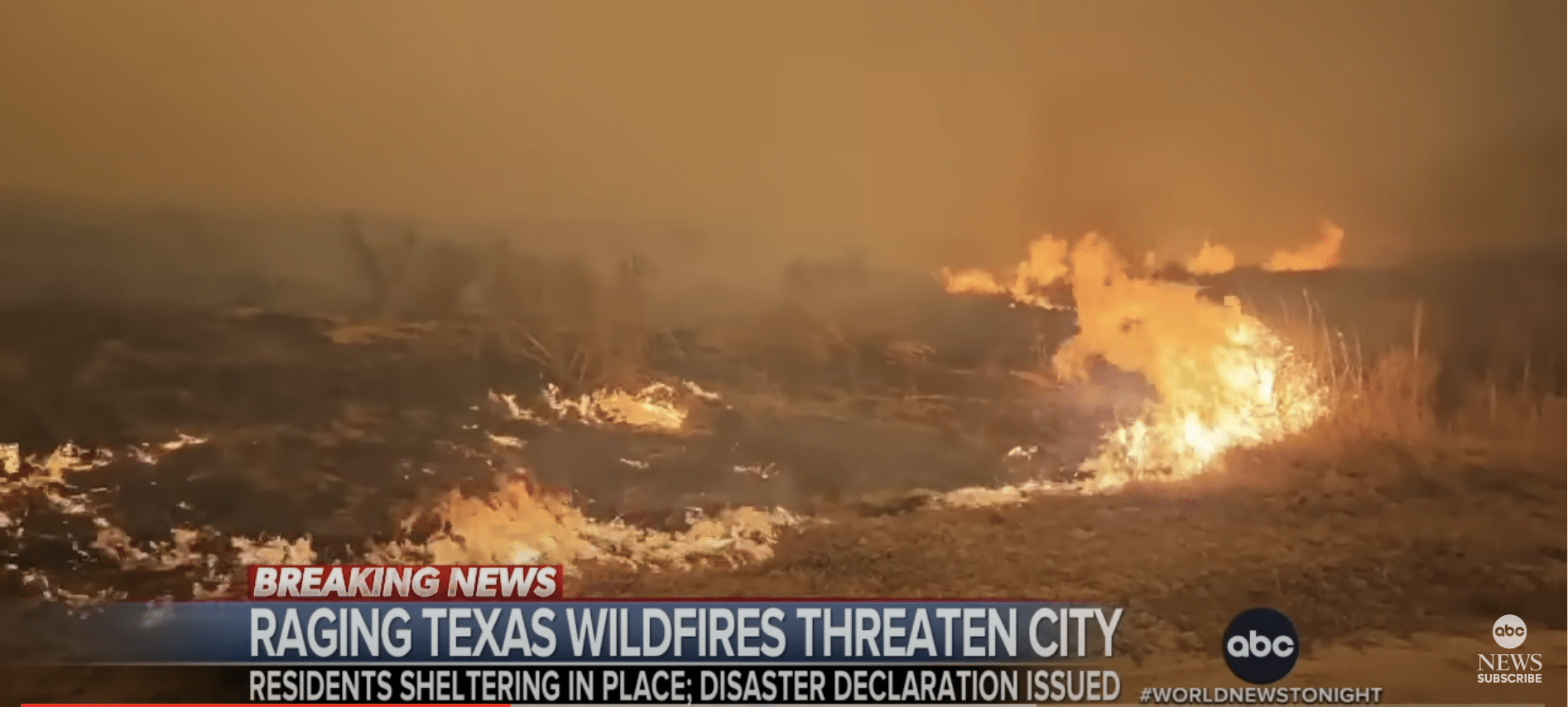 DEVELOPING: Rapidly expanding wildfires in Texas Panhandle prompt evacuations… Nuke weapons facility stops operations…