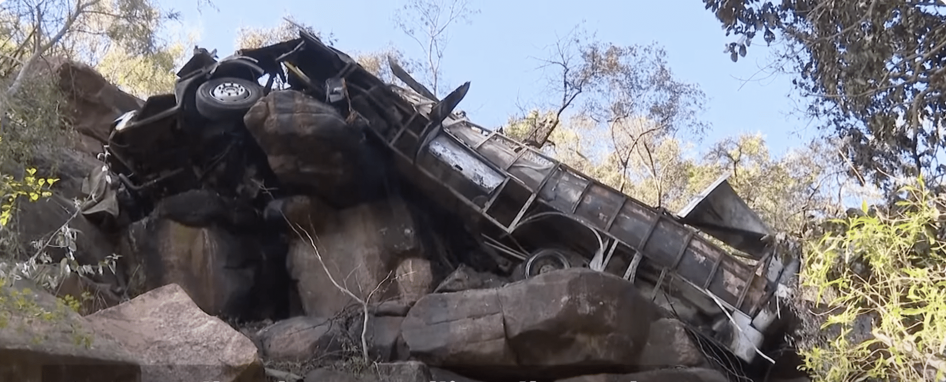 Bus carrying Easter worshipers plunges off bridge killing 45 people in South Africa