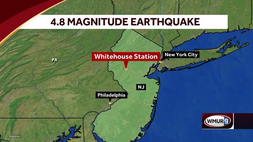 4.0 magnitude aftershock rattles New Jersey following 4.8 earthquake