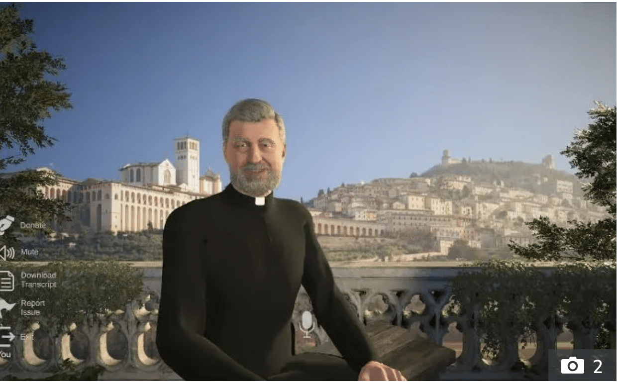 Virtual AI priest ‘Father Justin’ who believes he’s REAL and can absolve your sins faces backlash over bizarre answers