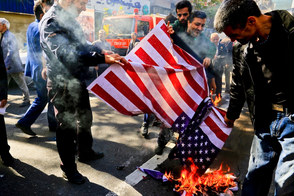 POWDER KEG: Massive American flag-burning protests erupt across the Middle East