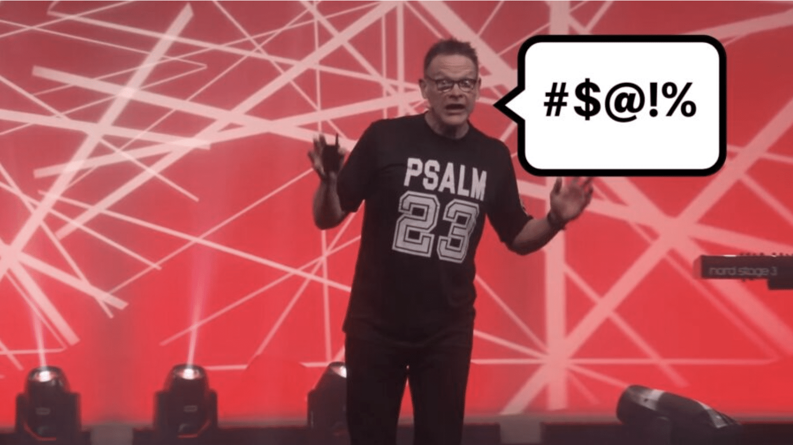 Megachurch Pastor Perry Noble swears during sermon and says if you’re offended “you’re the problem”