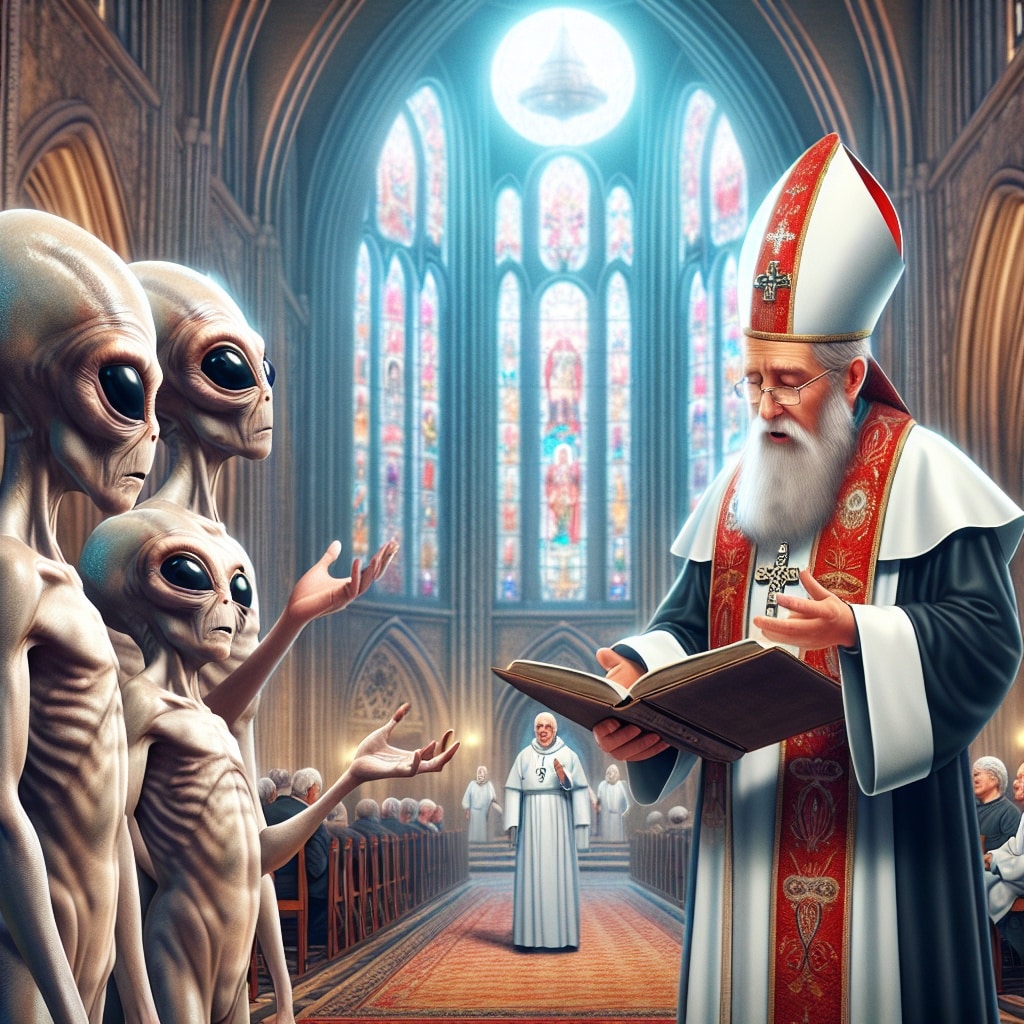 Pope to hold press conference on aliens and the supernatural