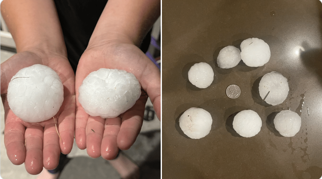 Denver, CO, metro struck by largest hail in 35 years