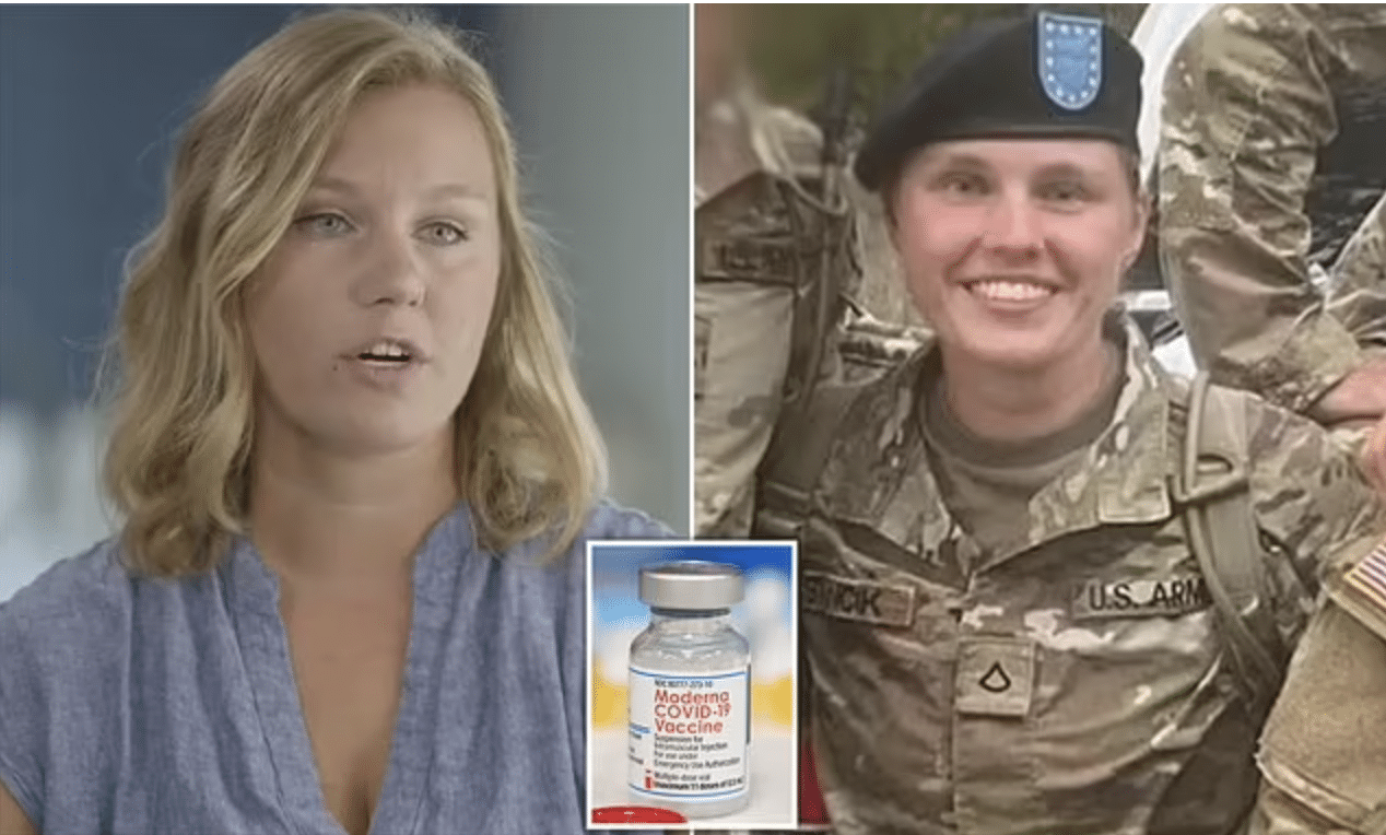 24 Year-Old US soldier says Moderna COVID vaccine gave her debilitating heart condition
