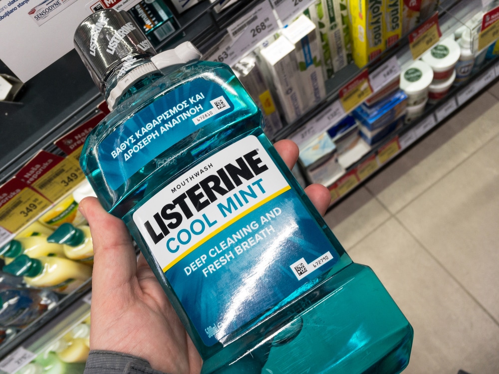 Scientist warns daily use of Listerine Cool Mint mouthwash may increase risk of two deadly cancers