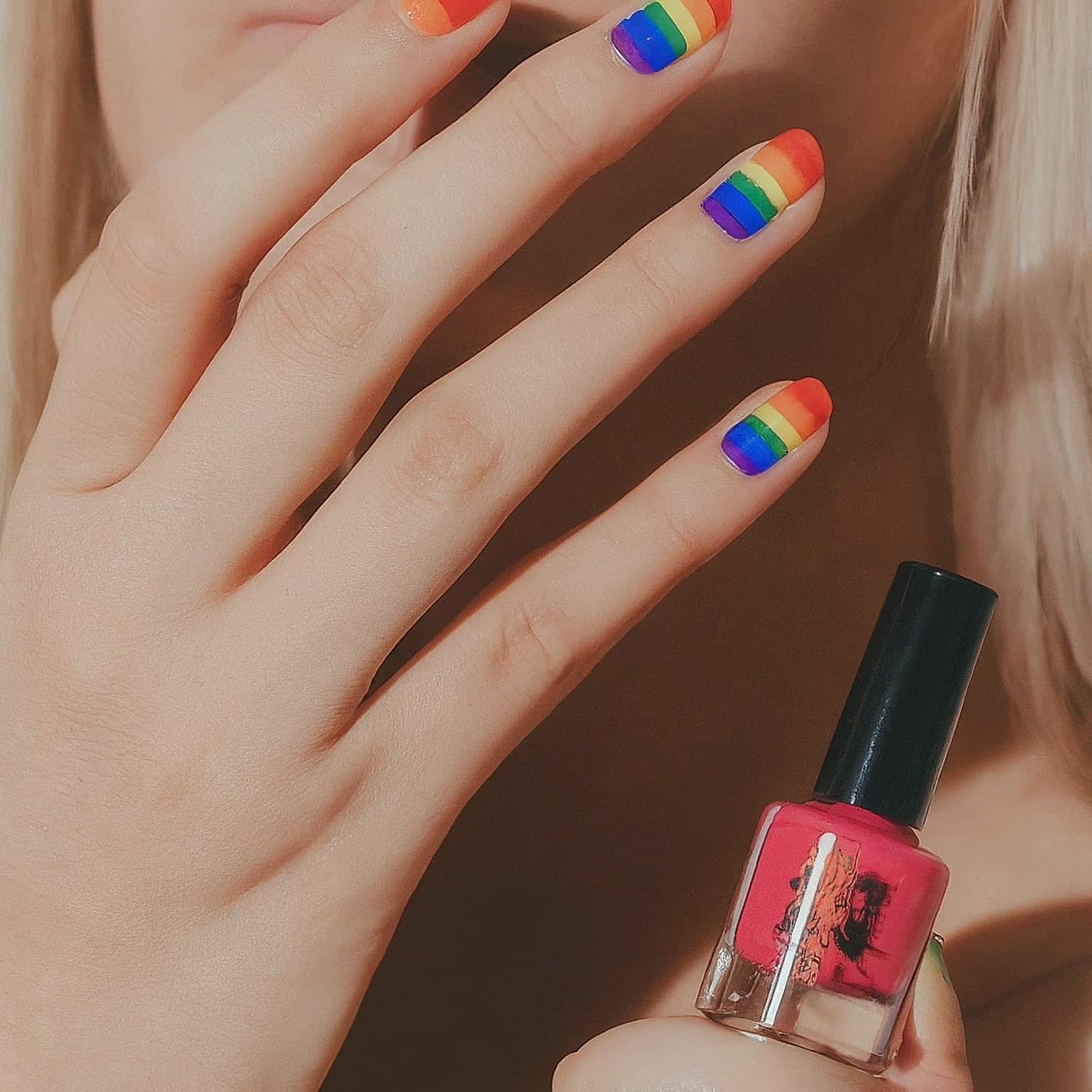 Biden’s Intel Community celebrating Pride Month with Free Trans Flag manicures