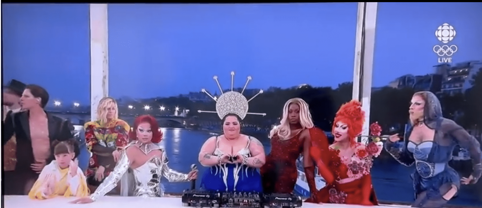 BLASPHEMY: Opening ceremony of Paris Olympics features Drag Queens mocking the “Last Supper”