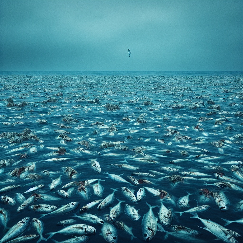 Hundreds of thousands of fish wash ashore California’s Lake San Antonio in unprecedented mass die-off