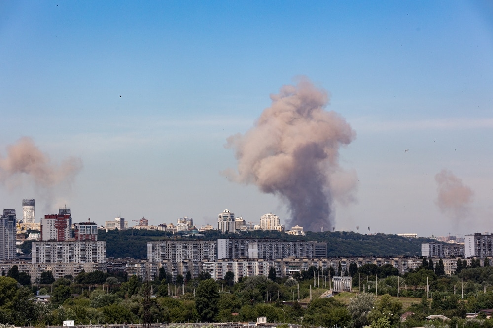 Russia launches barrage of missiles and drones overnight striking over half of Ukraine