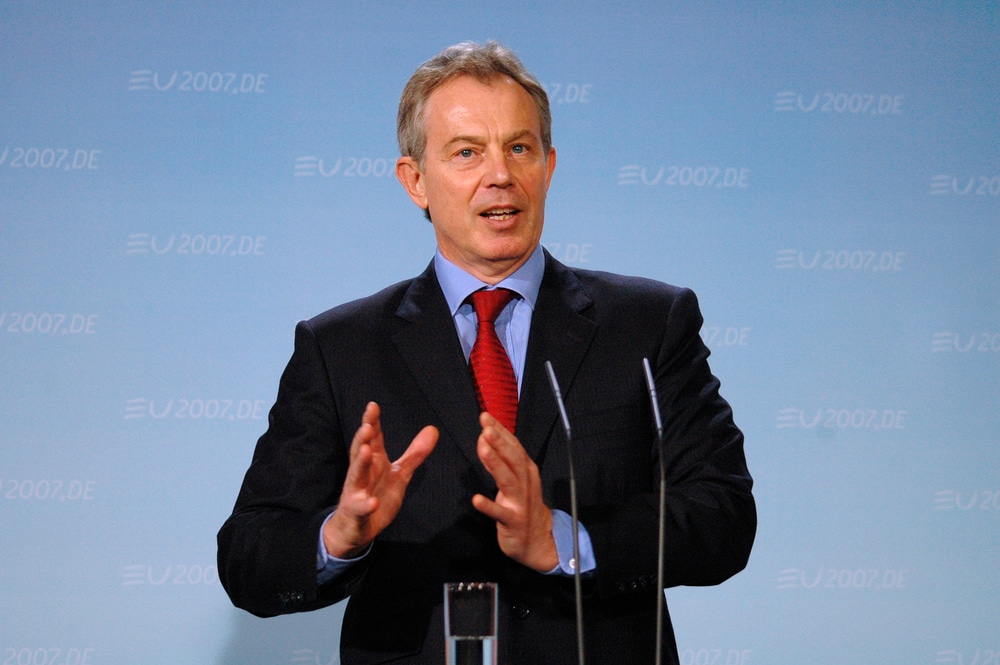 Tony Blair Calls for Global Agreement on Social Media Speech Restrictions