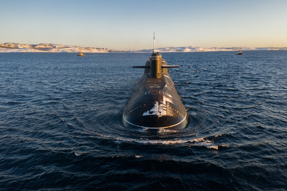 Russian Nuclear Submarines Cross Under Arctic Ice Near US Coast