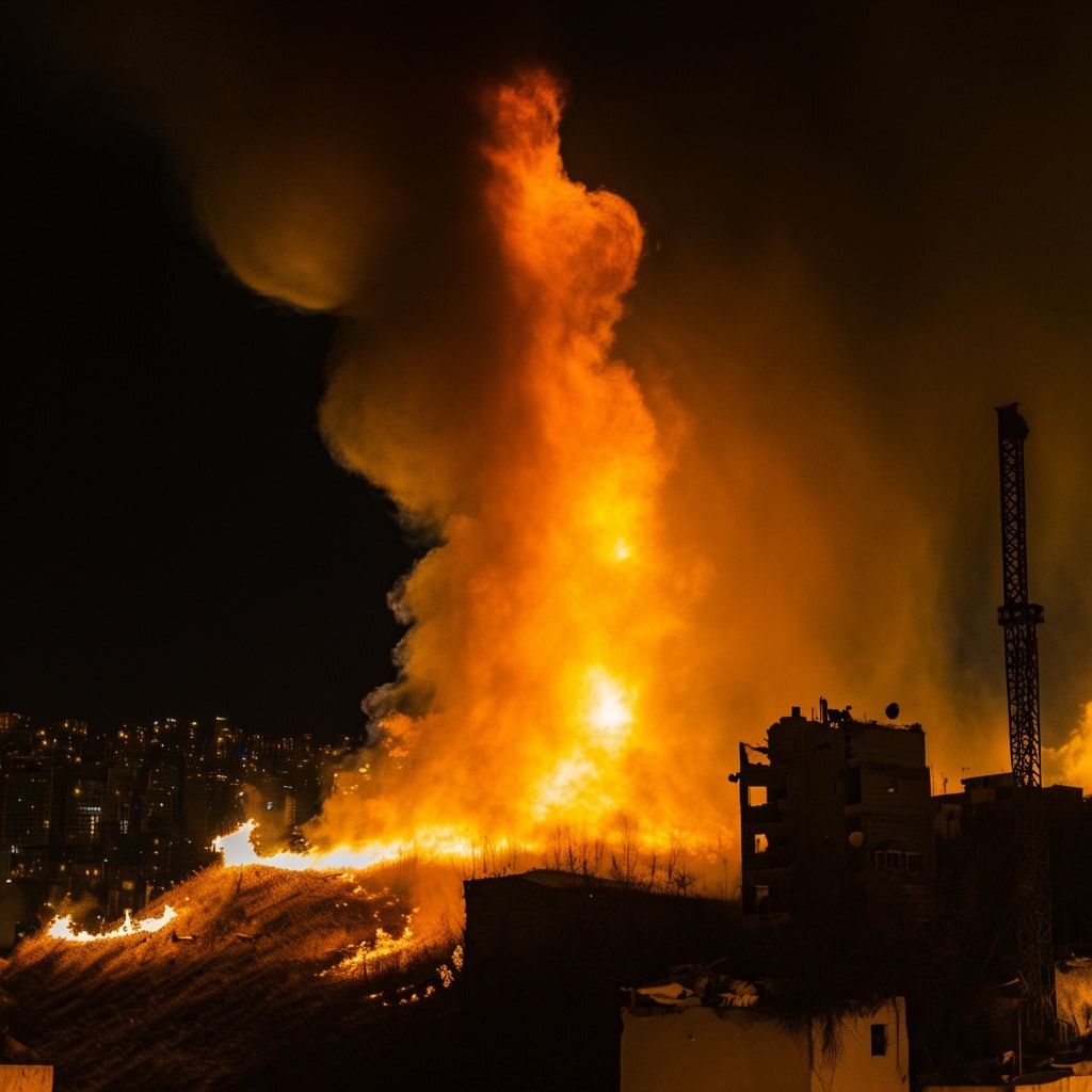 Israel strike targets Hezbollah chief Nasrallah in Beirut