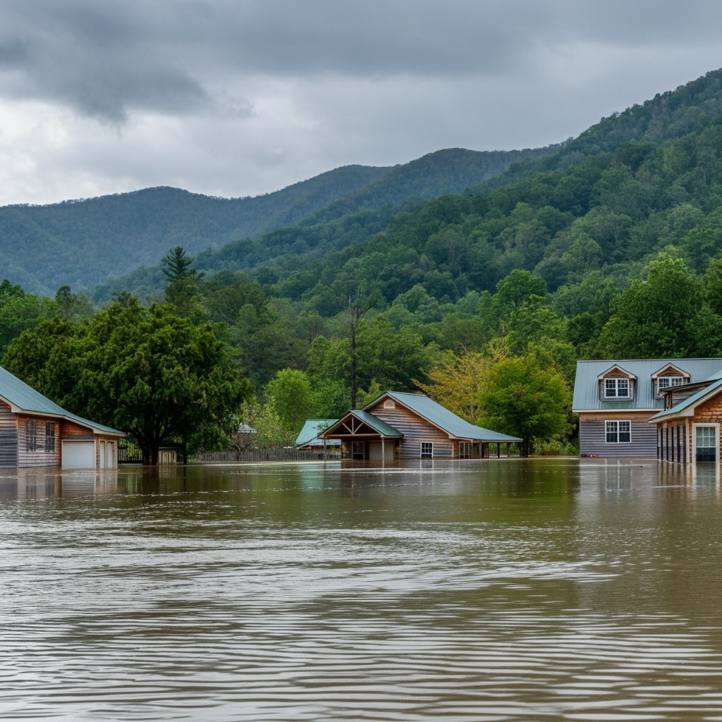 (WATCH) Entire communities in the mountains of North Carolina wiped out from Helene