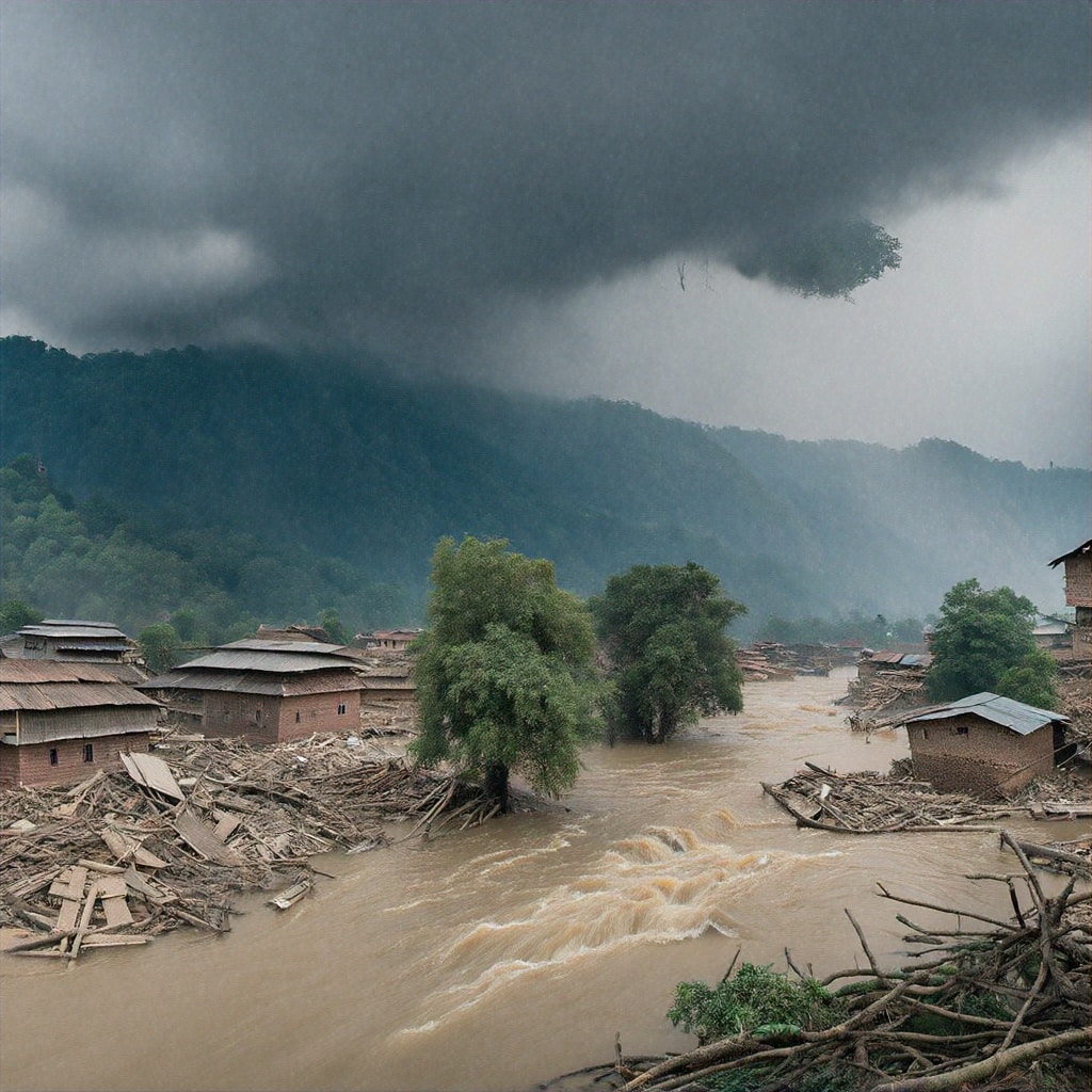 Extreme rainfall leaves over 260 dead or missing in Nepal