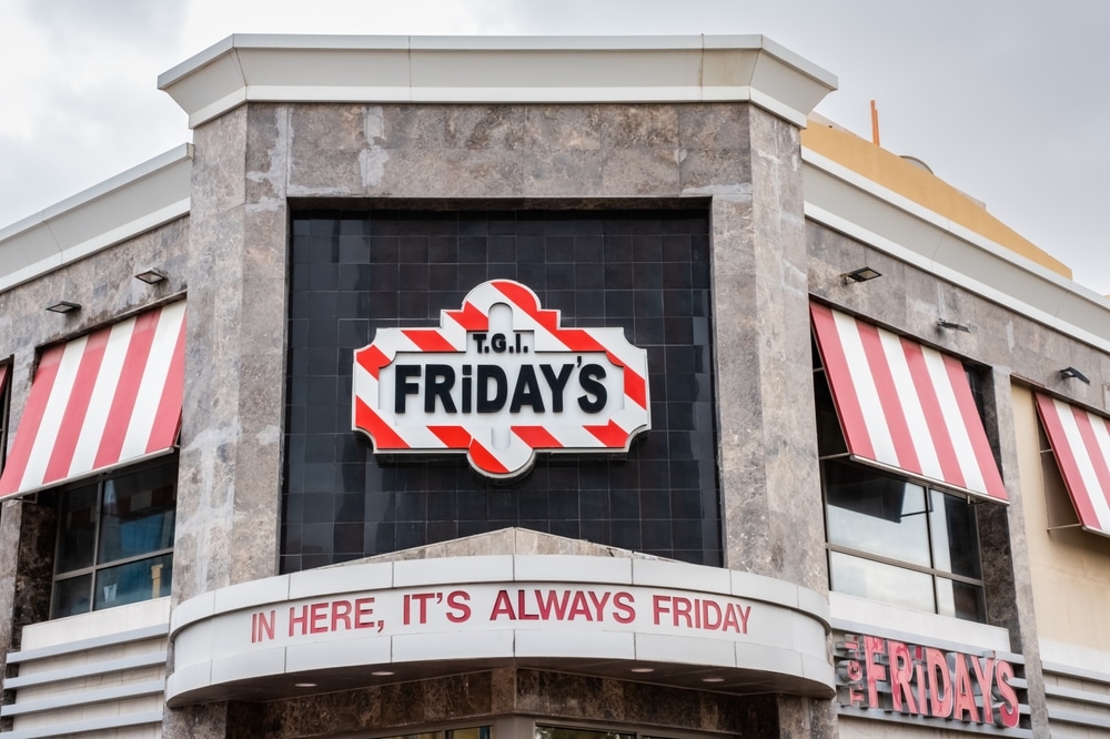 TGI Fridays closes a dozen stores across America in just 30 days