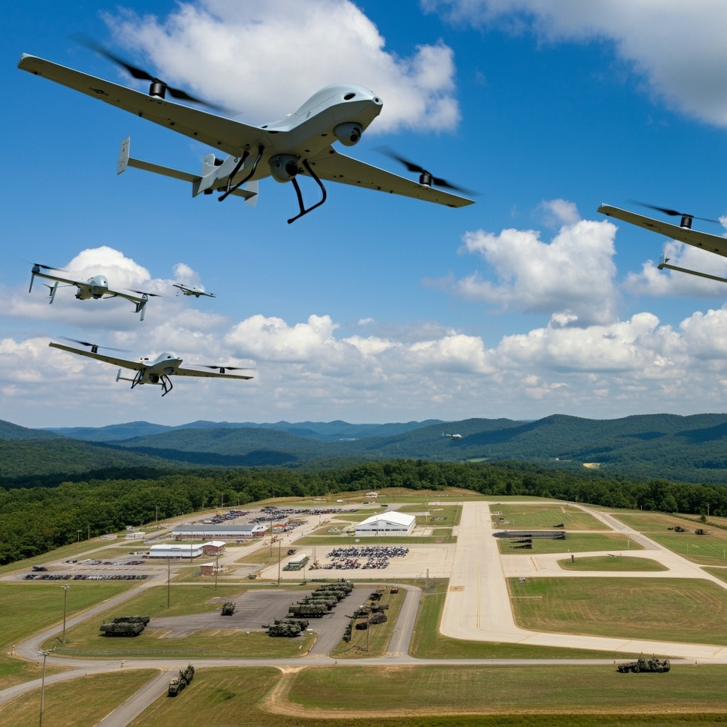 Mystery drones swarm U.S. Military Base in Virginia for nearly 3 weeks leaving the Pentagon scrambling for answers