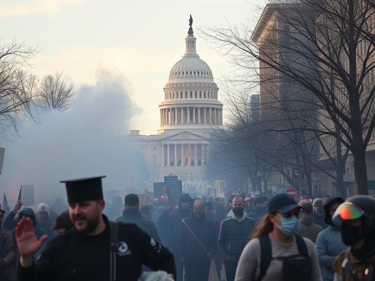 White House barricaded, stores board up, and National Guard dispatched as America braces for election