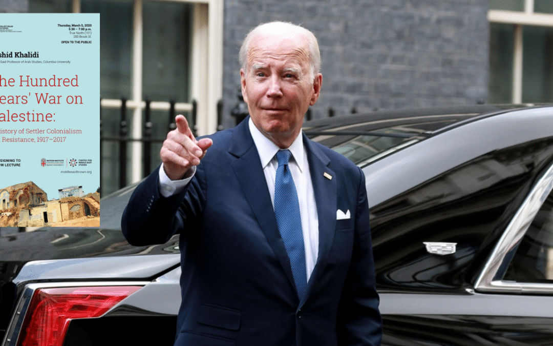 Biden spotted holding anti-Israel book during Black Friday shopping excursion