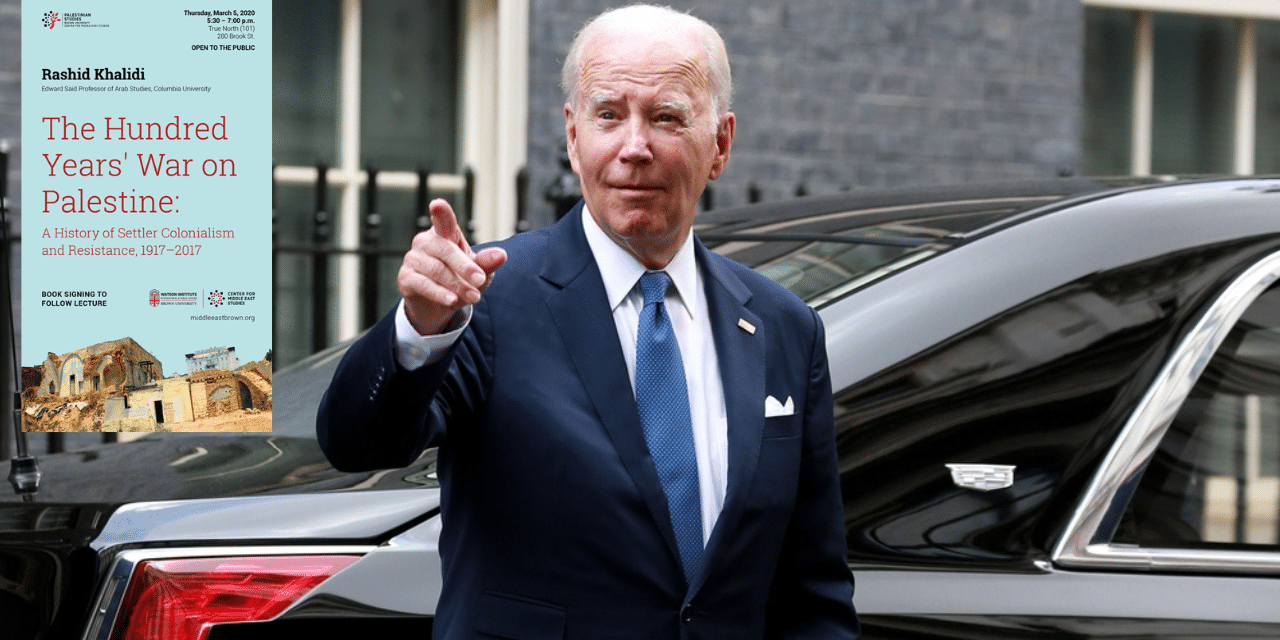 Biden spotted holding anti-Israel book during Black Friday shopping excursion