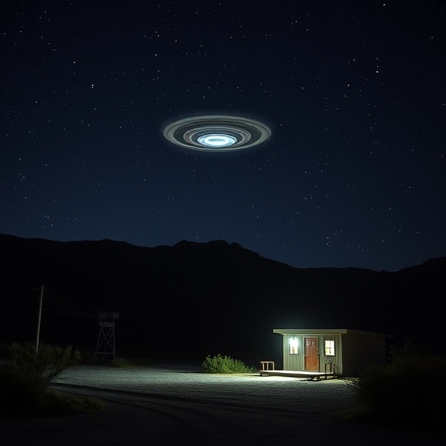 UFO swarms filmed buzzing over Area 51 and other US military sites for months following ‘mothership’ encounter