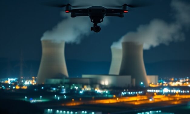 Nuclear power plants are reporting a massive uptick in drone sightings