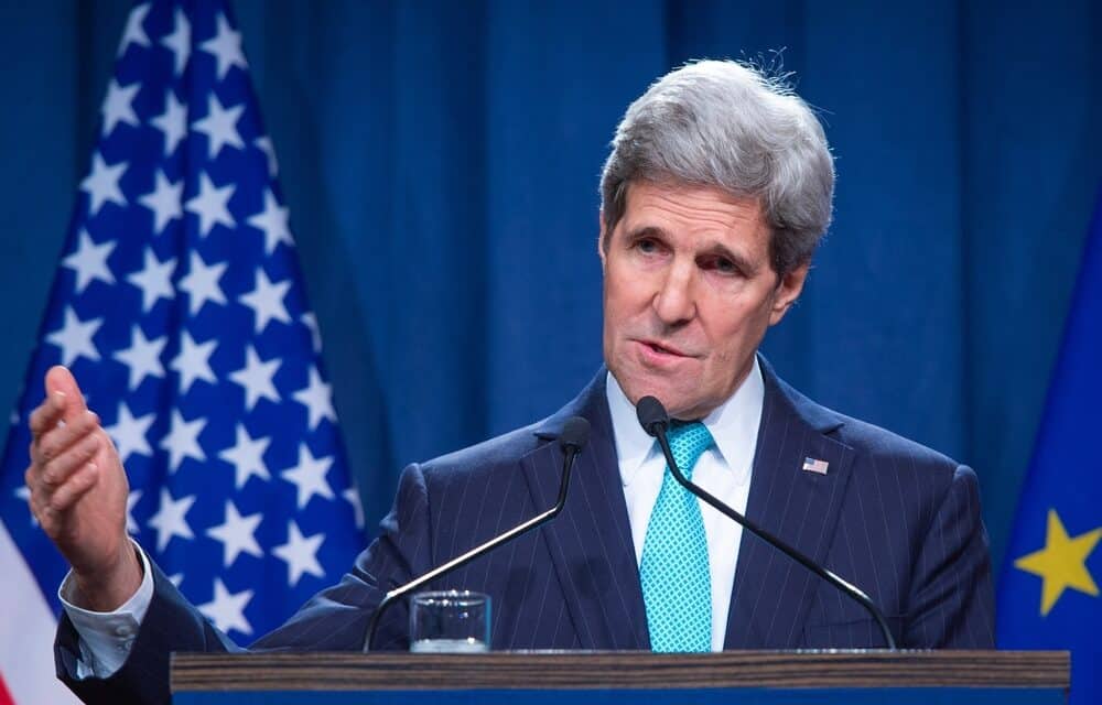 John Kerry warns US is ‘on the brink’ of declaring a ‘climate emergency’