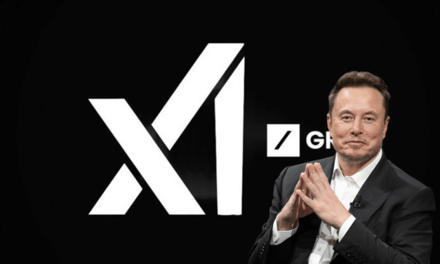 The new logo for Elon Musk’s Grok AI tool looks like a broken cross